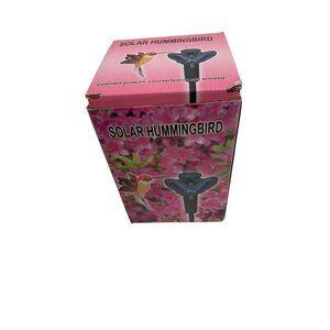 New Solar Hummingbird Simulation Outside or Inside Use Green